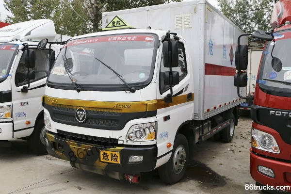 Foton Aumark 3 Series 143 hp 4X2(6 wheels) 4.2m Box-Type Gas Cylinder Transport Truck Exterior (3) | 86Trucks