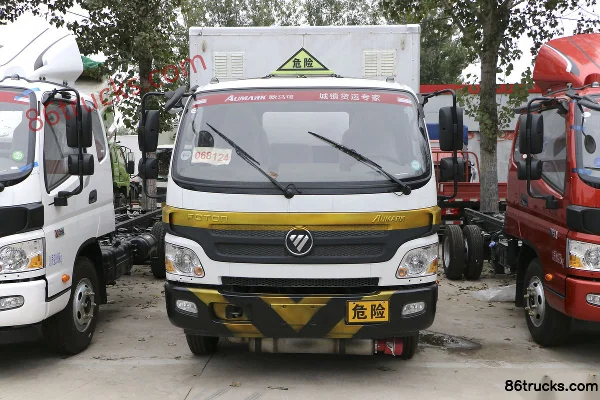 Foton Aumark 3 Series 143 hp 4X2(6 wheels) 4.2m Box-Type Gas Cylinder Transport Truck Exterior (2) | 86Trucks