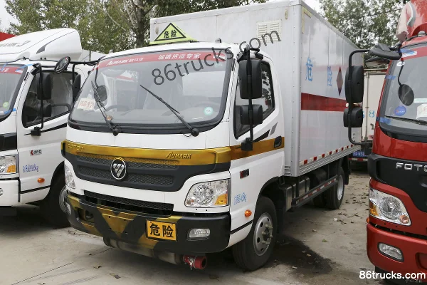 Foton Aumark 3 Series 143 hp 4X2(6 wheels) 4.2m Box-Type Gas Cylinder Transport Truck Chassis (3) | 86Trucks