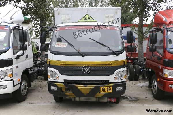 Foton Aumark 3 Series 143 hp 4X2(6 wheels) 4.2m Box-Type Gas Cylinder Transport Truck Chassis (2) | 86Trucks