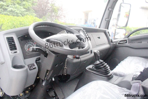 FAW Linghe 116 ch 4X2(6 roues) 4,12 m Camion fourgon cabine simple (2) | 86Trucks