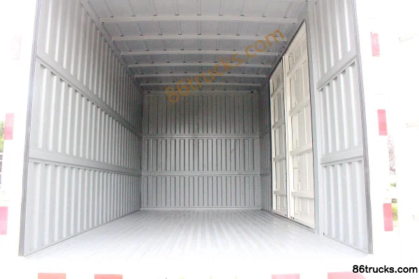 FAW Linghe 116 ch 4X2(6 roues) 4,12 m Camion fourgon cabine simple Carrosserie (3) | 86Trucks