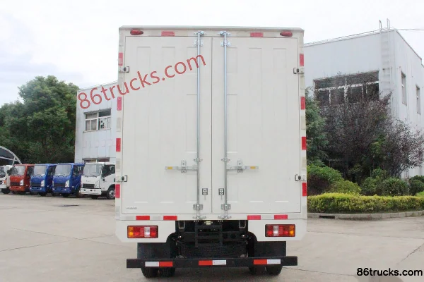 FAW Linghe 116 ch 4X2(6 roues) 4,12 m Camion fourgon cabine simple Carrosserie (1) | 86Trucks