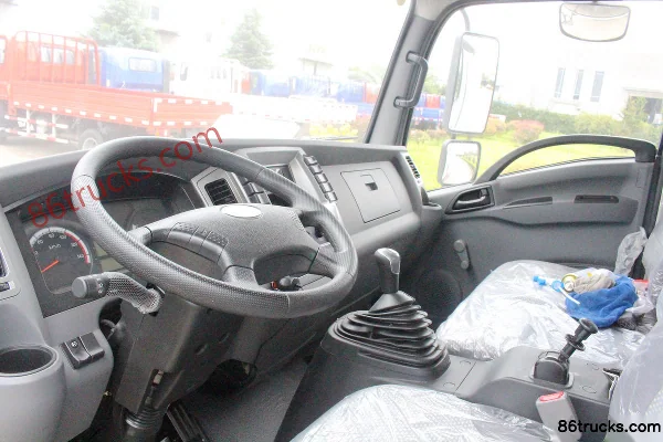 FAW Linghe 116hp 4X2(6 wheels) 3.79m semi-row box truck light truck Cab (2) | 86Trucks
