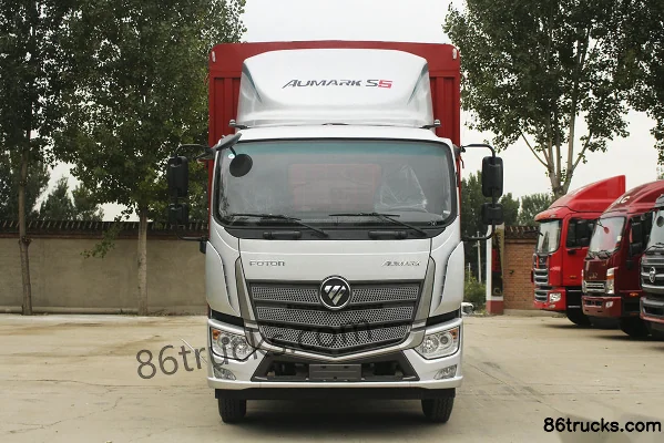 Foton Auman R Series 185 hp 4X2(6 wheels) 6.1m Half-row Stake Cargo Truck Exterior (2) | 86Trucks