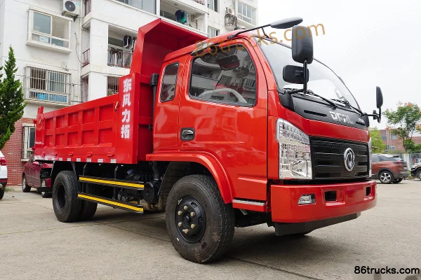 Dongfeng Lituo T10 Value Edition 129 hp 4X2(6 wheels) 3.7m Dump Truck (Φ110 Dual Lift) Exterior