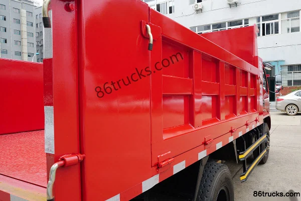 Dongfeng Lituo T10 Value Edition 129 hp 4X2(6 wheels) 3.7m Dump Truck (Φ110 Dual Lift) Body (2) | 86Trucks