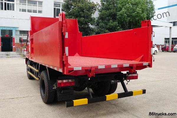 Dongfeng Lituo T10 Value Edition 129 hp 4X2(6 wheels) 3.7m Dump Truck (Φ110 Dual Lift) Body (1) | 86Trucks
