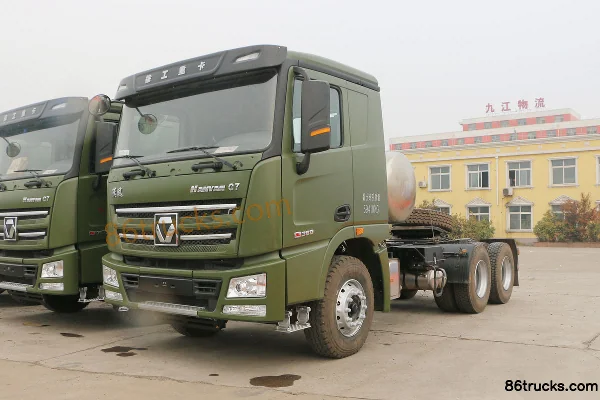 XCMG Hanfeng G7 380hp 6X4(10 wheels) LNG Tractor Truck Exterior (3) | 86Trucks