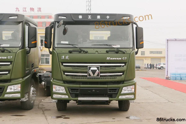 XCMG Hanfeng G7 380hp 6X4(10 wheels) LNG Tractor Truck Exterior (2) | 86Trucks