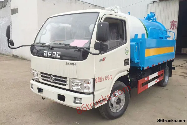 Tianweiyuan Tianweiyuan Dongfeng chassis suction/septic tank truck