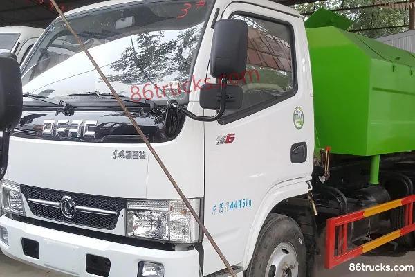Jiangte Jiangte Dongfeng chassis garbage truck