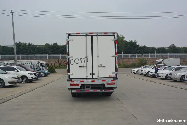 Chengdu Yajun Sinotruk Wangpai Chassis 4.5T 4.15m Single Row Pure Electric Box Light Truck 75.3kWh 4X2(6 wheels) Exterior (2) | 86Trucks