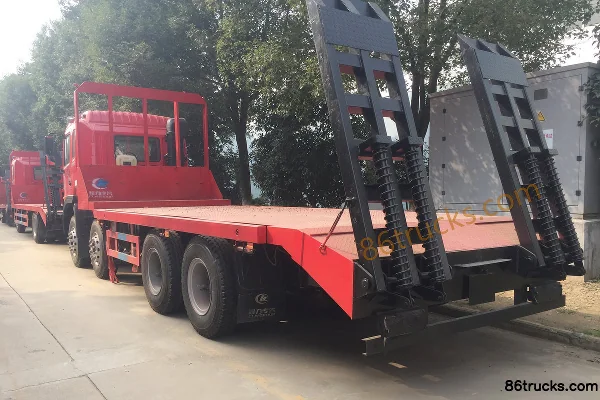 FAW Jiefang Qingdao HanV 350 ch 8X4(12 roues) camion plateau (marque Chengliwei) Extérieur (3) | 86Trucks