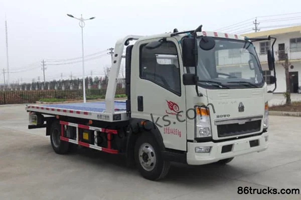 Sinotruk HOWO Hanjiang 95hp 4X2(6 wheels) Wrecker Truck (Chusheng Brand) Exterior