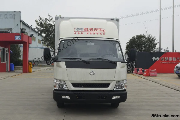 Chengdu Yajun châssis Changan Kuayue 4,5T 4,15 m cabine simple camion fourgon électrique pur 75,3 kWh 4X2(6 roues) Extérieur (2) | 86Trucks