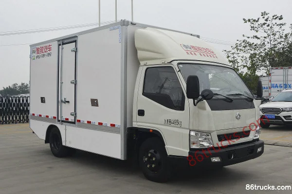 Chengdu Yajun Changan Kuayue Chassis 4.5T 4.15m Single Row Pure Electric Van Light Truck 75.3kWh 4X2(6 wheels) Exterior