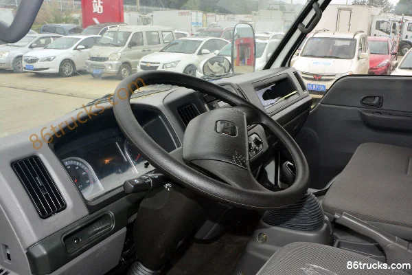 Chengdu Yajun châssis Changan Kuayue 4,5T 4,15 m cabine simple camion fourgon électrique pur 75,3 kWh 4X2(6 roues) (2) | 86Trucks