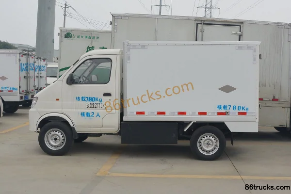 Chengdu Yajun Changan Kuayue châssis 2,71 T 2,5 m cabine simple fourgon électrique pur 43,6 kWh 4X2(6 roues) Extérieur (3) | 86Trucks