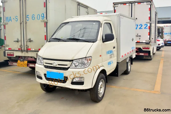Chengdu Yajun Changan Kuayue châssis 2,71 T 2,5 m cabine simple fourgon électrique pur 43,6 kWh 4X2(6 roues) Extérieur (2) | 86Trucks