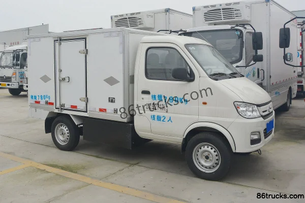 Chengdu Yajun Changan Kuayue Chassis 2.71T 2.5m Single Row Pure Electric Van Light Truck 43.6kWh 4X2(6 wheels) Exterior