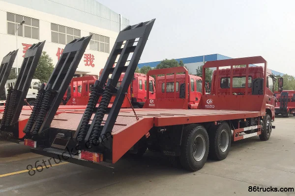 Dongfeng Tesheng 270 hp 6X4(10 wheels) Flatbed Truck (Yandi Brand) Exterior (2) | 86Trucks
