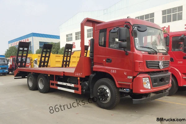 Dongfeng Tesheng 270 hp 6X4(10 wheels) Flatbed Truck (Yandi Brand) Exterior (3) | 86Trucks