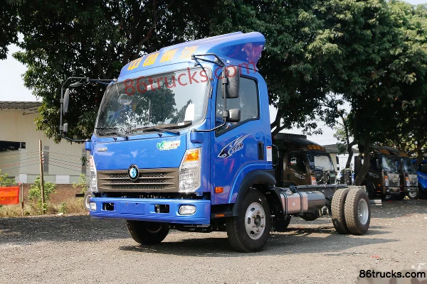 Sinotruk Wangpai 7 Series 132 hp 4X2(6 wheels) 4.16m Single Row Van Light Truck Exterior (3) | 86Trucks