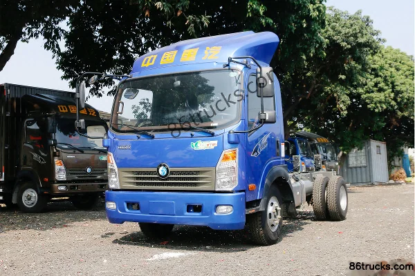 Sinotruk Ace 7 Series 154 ch 4X2(6 roues) 4.16m single-row camion porteur fourgon châssis Extérieur (3) | 86Trucks