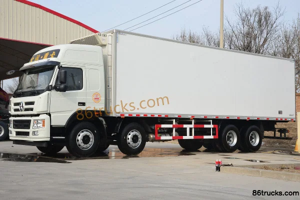 Dayun New N8E Heavy Truck 350hp 8X4(12 wheels) 9.4m Refrigerated Truck Exterior (2) | 86Trucks