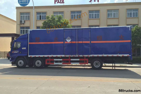 Dongfeng Liuqi Chenglong M3 220 ch 6X2(8 roues) camion caisse pour marchandises dangereuses diverses (marque Runzhixing) Extérieur (3) | 86T