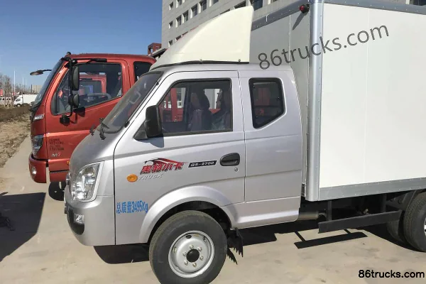 Beiqi Heibao Q5 1,2L 85 ch 4X2(6 roues) essence 2,85 m camion fourgon à cabine demi-avancée Extérieur (2) | 86Trucks
