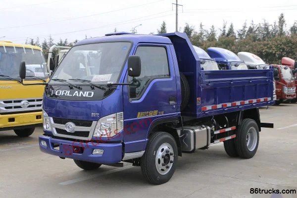 Foton Ruiwo E3 82 hp 4X2(6 wheels) 2.81m dump truck Exterior (3) | 86Trucks