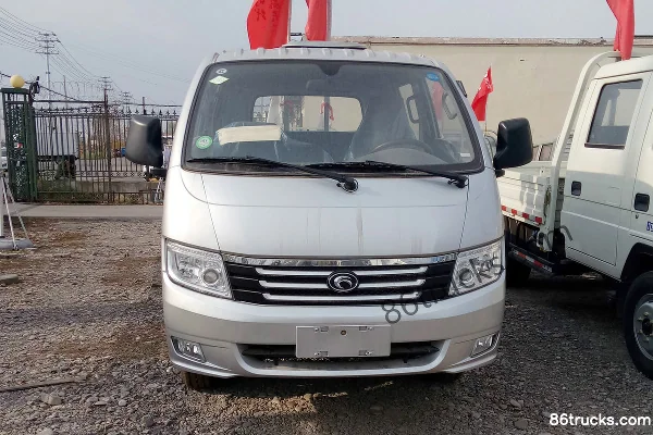 Foton Times KQ2 129hp 4X2(6 wheels) Gasoline/CNG 3.02m Double Row Flatbed Light Truck Exterior (2) | 86Trucks