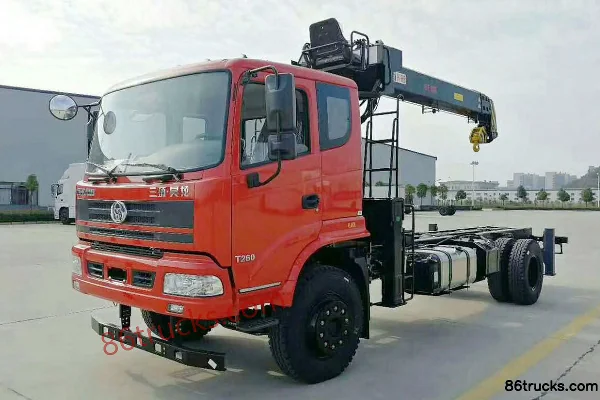 Sanhuan Shitong Haolong 180hp 4X2(6 wheels) Truck-Mounted Crane Exterior (2) | 86Trucks