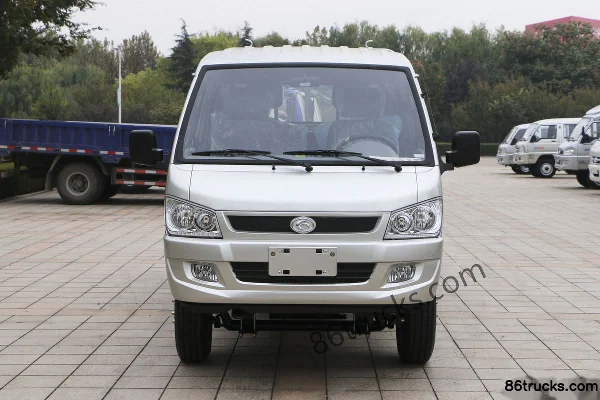 Foton Forland Yuling VQ5 1.5L 112hp 4X2(6 wheels) Gasoline 3.05m Double Row Flatbed Mini Truck Exterior (2) | 86Trucks