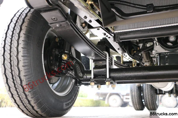 Foton Forland Yuling VQ5 1.5L 112hp 4X2(6 wheels) Gasoline 3.05m Double Row Flatbed Mini Truck Chassis (1) | 86Trucks