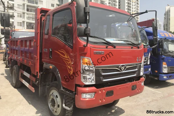 Sinotruk Haoman H3 140hp 4X4(6 wheels) 3.85m Off-road Dump Truck Exterior (3) | 86Trucks