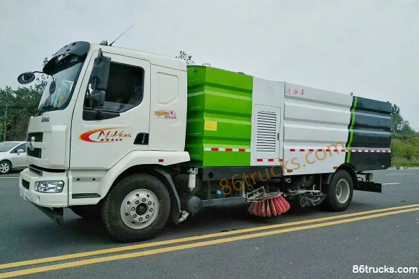 Dongfeng Liuqi Chenglong M3 180 ch 4X2(6 roues) camion balayeuse-laveuse (marque Hongyu) Extérieur (2) | 86Trucks