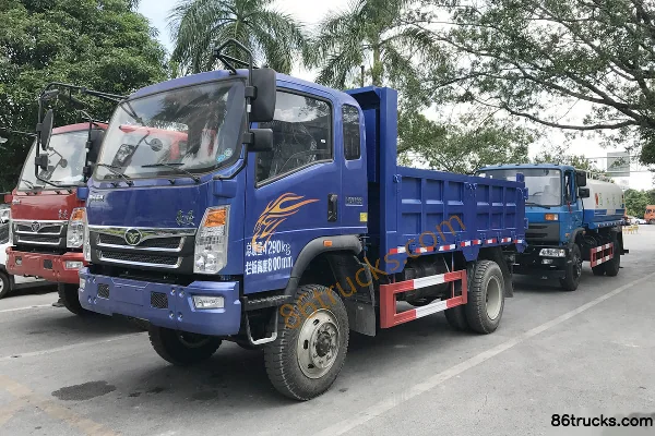 Sinotruk Howo MAN H3 170hp 4X2(6 wheels) 4.2m Dump Truck Exterior (2) | 86Trucks