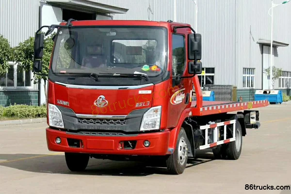 Dongfeng Liuqi Chenglong L3 160hp 4X2(6 wheels) Wrecker Truck (Zhuanwei Brand) Exterior (2) | 86Trucks