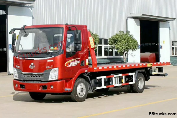 Dongfeng Liuqi Chenglong L3 160hp 4X2(6 wheels) Wrecker Truck (Zhuanwei Brand) Exterior (3) | 86Trucks