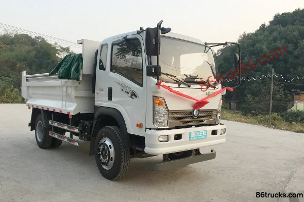 Sinotruk Sinotruk Wangpai 7 series light truck garbage truck