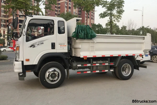 Sinotruk Wangpai Wangpai 7 Series 4X2(6 wheels) 143hp dump garbage truck Exterior (2) | 86Trucks