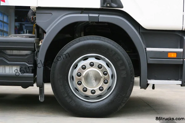 Scania série P camion lourd 320 ch 6X2(8 roues) tracteur routier (modèle P 320 6x2) Châssis (3) | 86Trucks