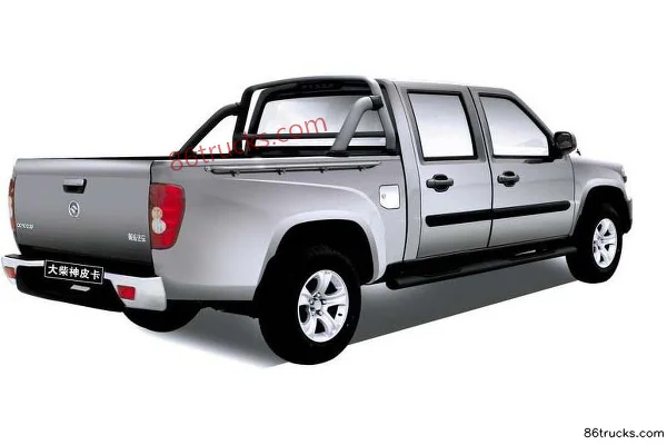 Huanghai Dachai Shen Standard 2.5L Diesel Double Cab Pickup Exterior (3) | 86Trucks