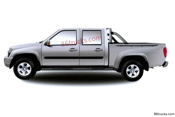 Huanghai Dachai Shen Standard 2.5L Diesel Double Cab Pickup Exterior (2) | 86Trucks