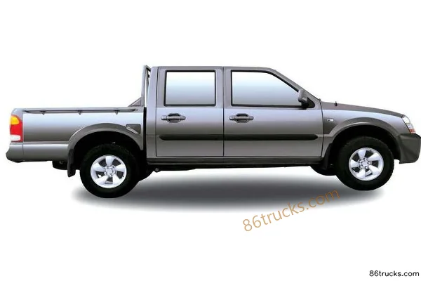 Huanghai Aojun Deluxe 2009 2WD 2.2L Gasoline Double Cab Pickup Exterior (3) | 86Trucks