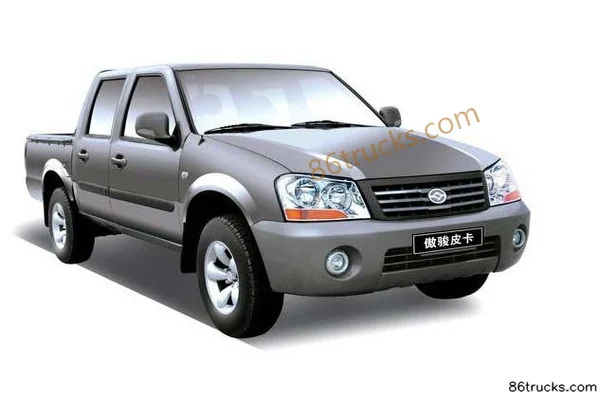 Huanghai Aojun Deluxe 2009 2WD 2.2L Gasoline Double Cab Pickup Exterior
