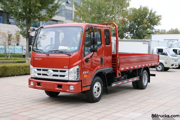 Foton Times H2 110 hp 4X2(6 wheels) 3.8m cab-forward stake light truck Exterior (3) | 86Trucks